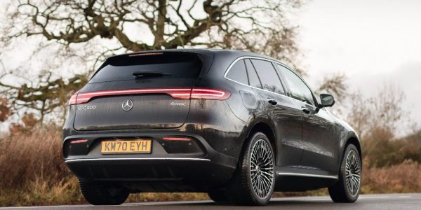 Mercedes EQC 400 AMG Line Prem Plus at Civilised Car Hire London